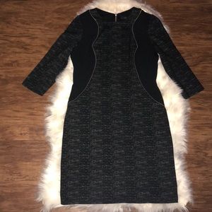 EUC Maia Sheath Dress Zipper Detail